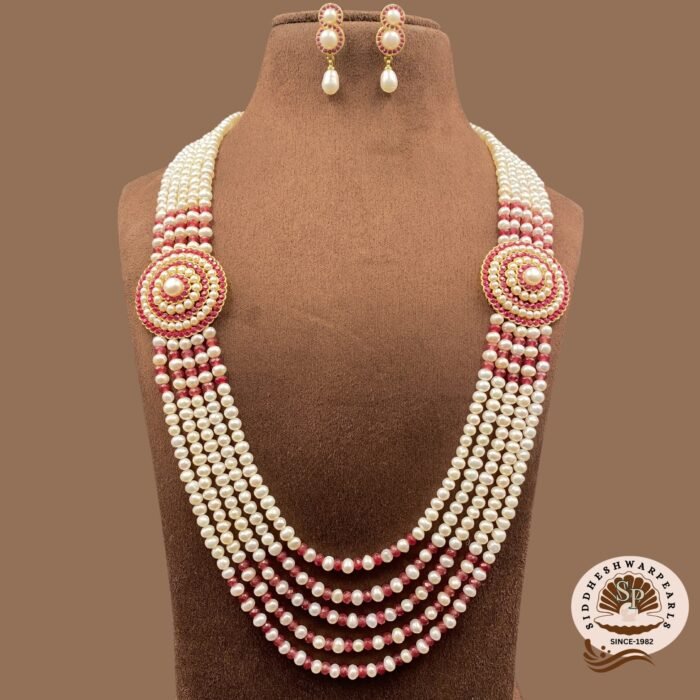 Bridal Pearl Jewellery Set