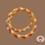 Pearl and Coral Bangles
