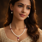 Simple Single Pearl Necklace 5