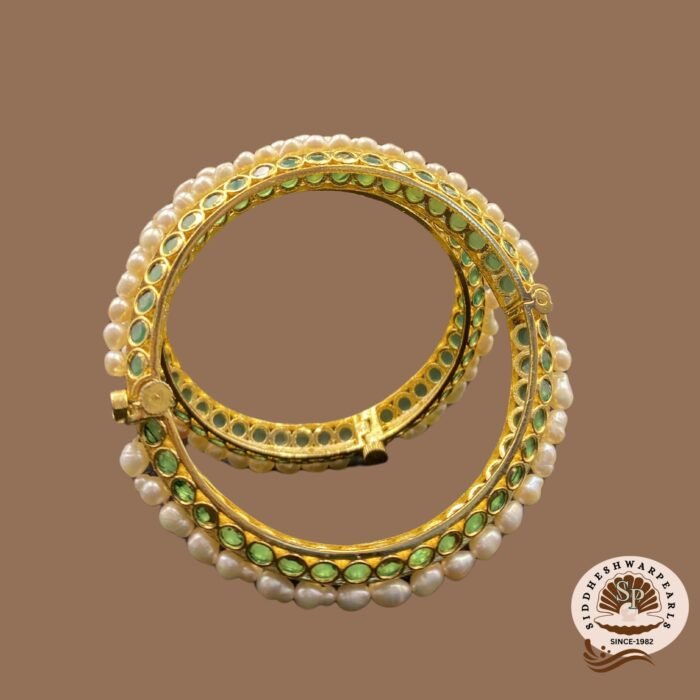 Pearl Kada Bangles