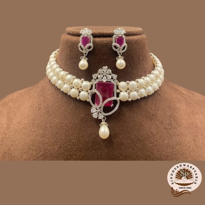 Pearl Choker Set