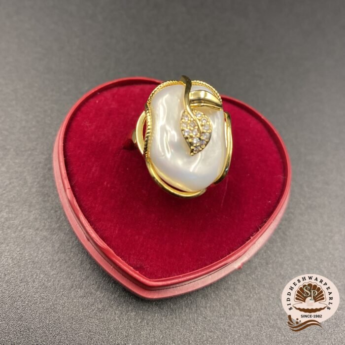 Baroque Pearl Ring