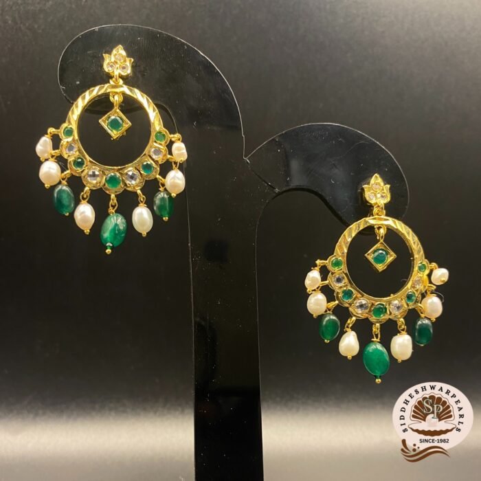 Chandbali Earrings Set