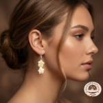 Radiant Pearl Hoop Earrings 2