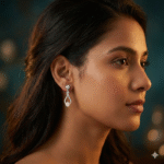 Glamorous Pearl Hanging Earrings 6