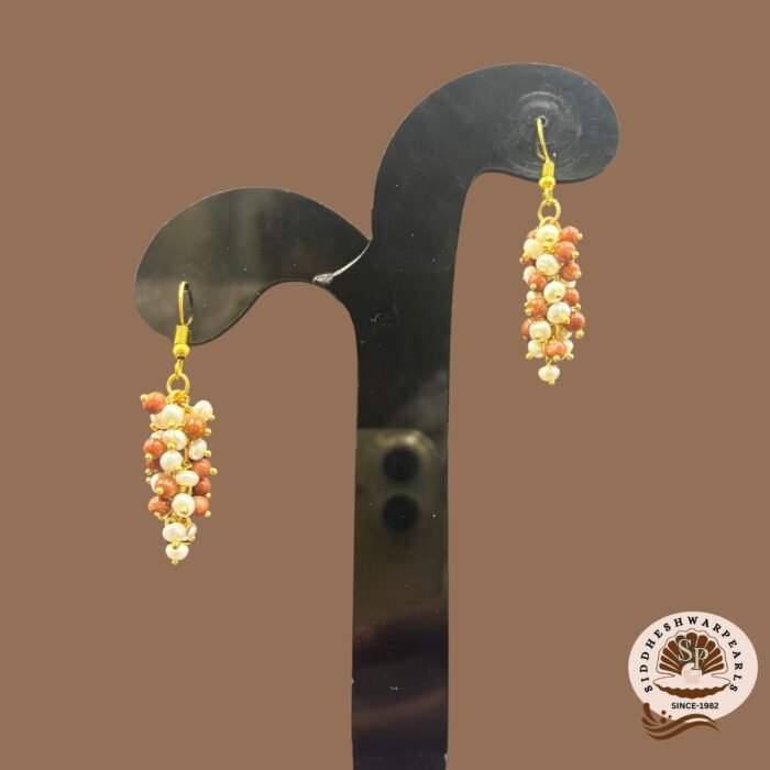 Pearl Hoop Earrings