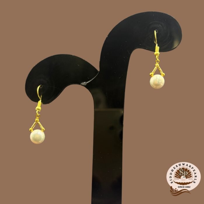 Pearl Hoop Earrings