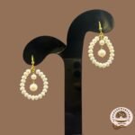 Pearl Hoop Earrings