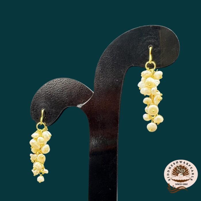 Pearl Hoop Earrings