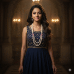 Modern Side Brooch Necklace 6