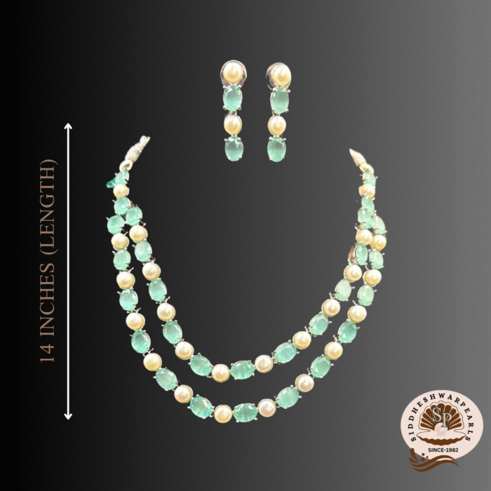 Hyderabadi Pearl Jewellery Set