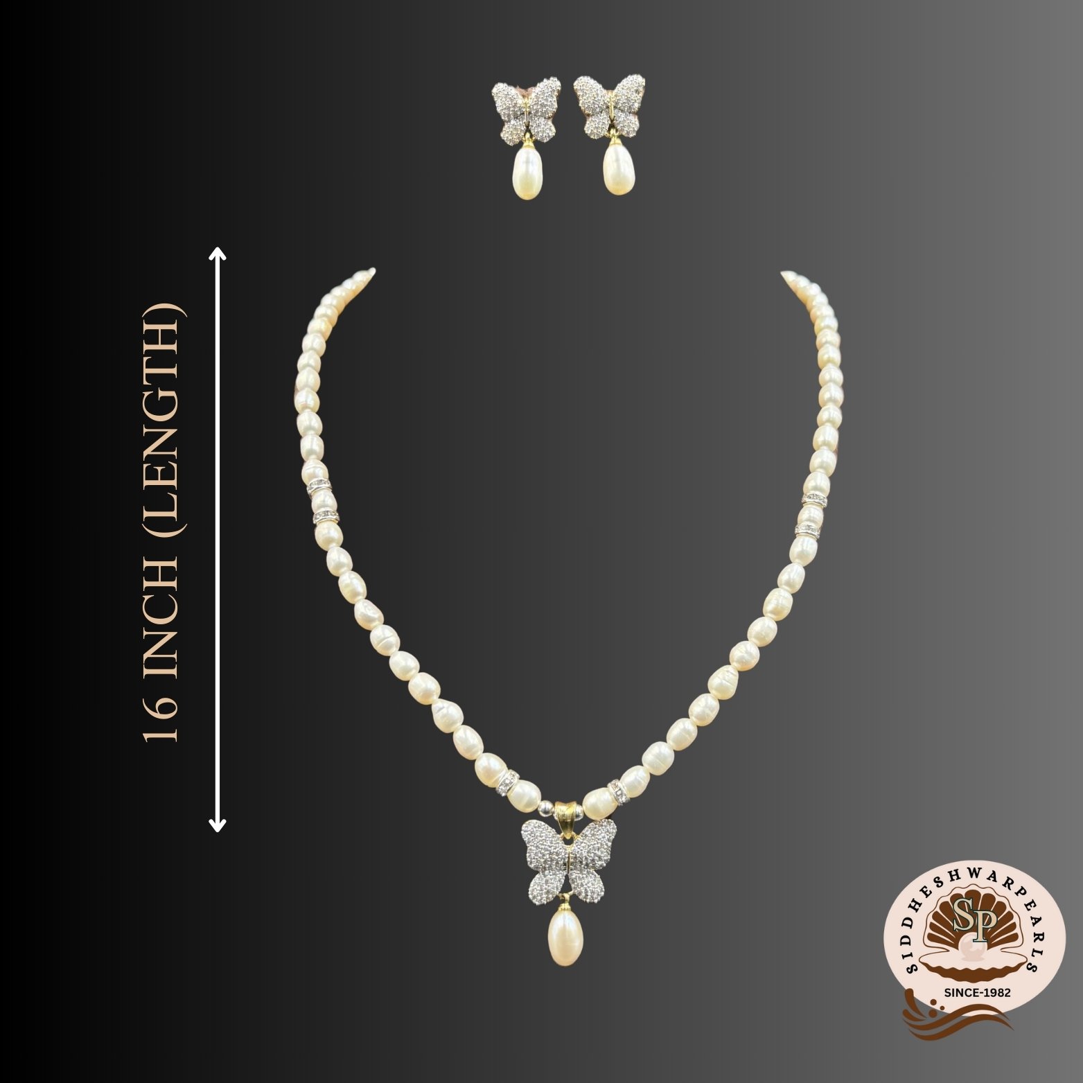 Simple Pearl Pendant Necklace