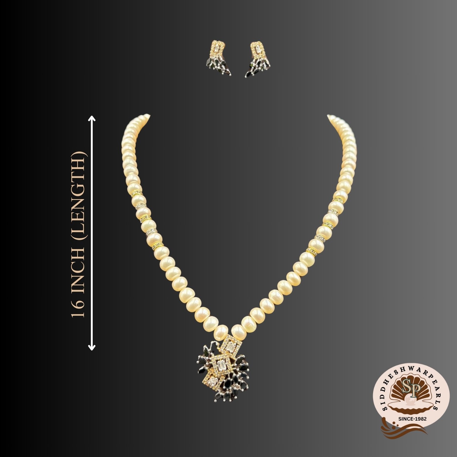 Simple Pearl Pendant Necklace