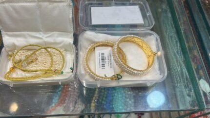 Combo set pearl set and bangles