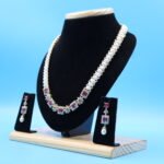 Ruby Pendant Oval Pearl Necklace - Image 3
