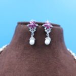 Ruby Pendant Pearl Necklace - Image 5