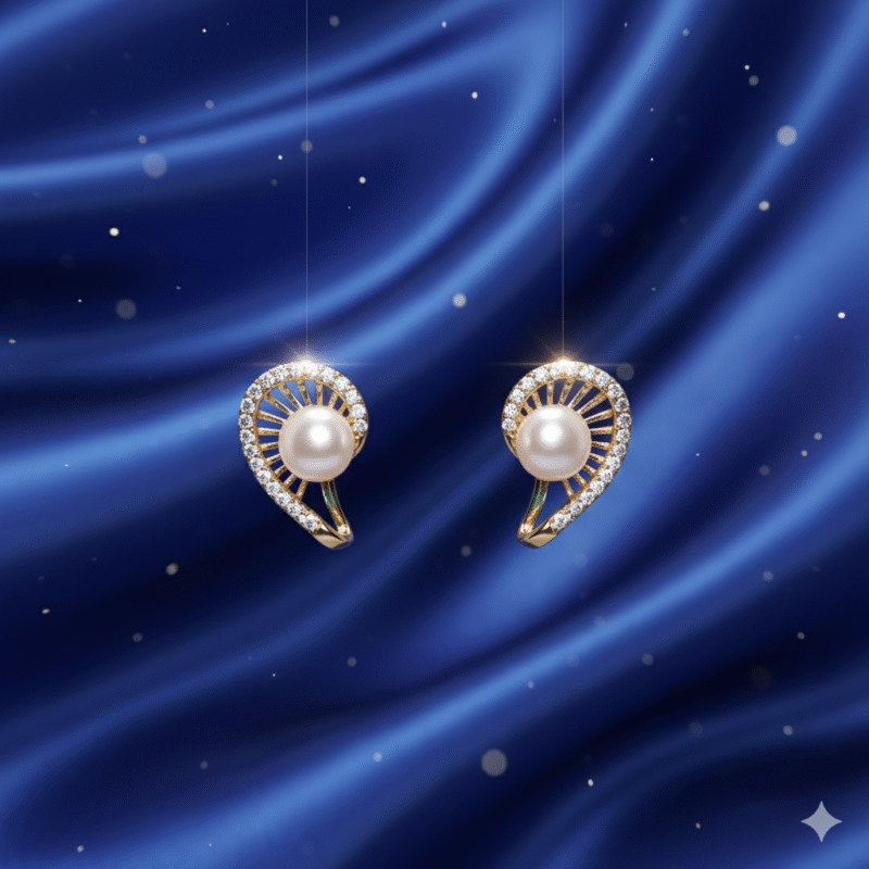 pearl earrings