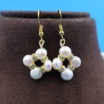 Zig Zag Button Pearl Necklace - Image 5