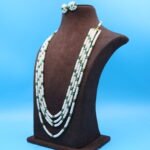 Four Layer Pearl Necklace - Image 3