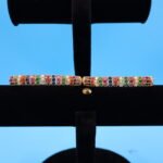 Multicolour Pearl Bangle Set - Image 3