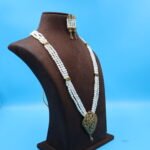 Multicolour Pendant Rani Haar Necklace - Image 4