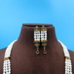 Multicolour Pendant Rani Haar Necklace - Image 5