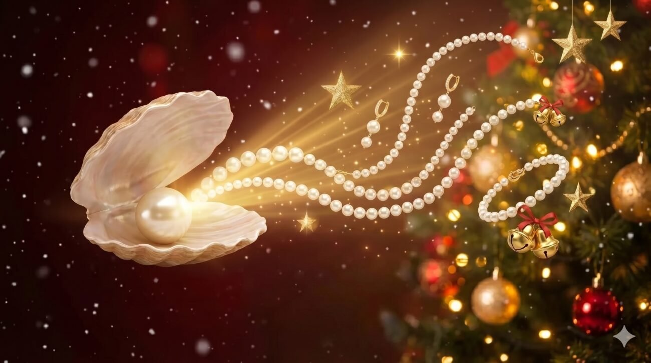 Christmas pearl collection from siddheshwarpearls
