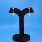 Oval Pearl Earrings - Image 2