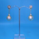 Ring Design Pearl Earrings - Image 3