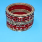 Maroon Colour Lac Bangles - Image 4