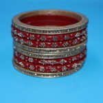 Maroon Colour Lac Bangles - Image 5