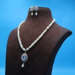 Pendant Pearl Necklace Set - Image 3
