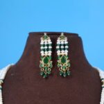 Emerald Pendant Rani Haar Set - Image 5