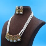 Rani Haar Pearl Necklace Set - Image 3
