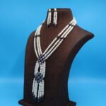 Three Layer Pearl Necklace - Image 2
