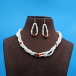Three Layer Pearl Necklace - Image 2