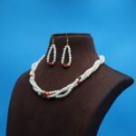 Three Layer Pearl Necklace - Image 3
