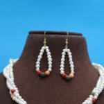 Three Layer Pearl Necklace - Image 5