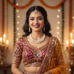 Button Pearl necklace