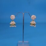 Jhumka Pearl Earrings - Image 2