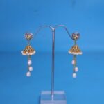 Hanging Pearl Earrings - Image 2