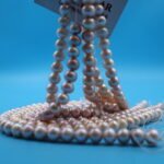 Round Pink Pearl Loose Pearls - Image 2