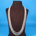 Pink Pearl Gradation Pearl Necklace - Image 2