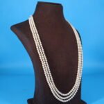 Pink Pearl Gradation Pearl Necklace - Image 4