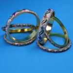 Flower Design Lac Bangles - Image 4