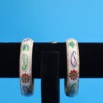Flower Design Hyderabad Bangles - Image 2