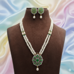 Emerald Pearl Necklace