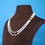 Two Layer Pearl Necklace - Image 3
