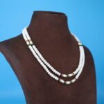 Two Layer Pearl Necklace - Image 4