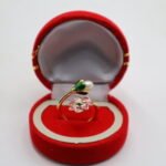 Flower Design Pearl Ring - Image 4